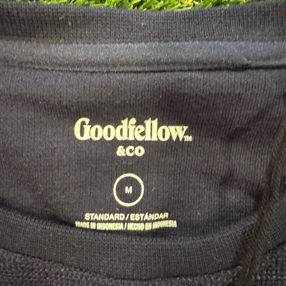 Goodfellow & Co Men's Dark Gray Long Sleeve Tee - Picture 2 of 4